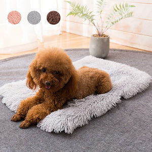 Winter Dog Bed Mat Soft Fleece Pet Cushion House Warm Puppy Cat Sleeping Bed Blanket For Small Large Dogs Cats Kennel Cama Perro