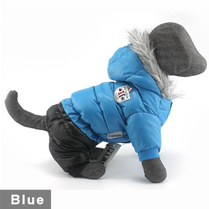 2019 Winter Pet Dog Clothes Super Warm Jacket Thicker Cotton Coat Waterproof Small Dogs Pets Clothing For French Bulldog Puppy