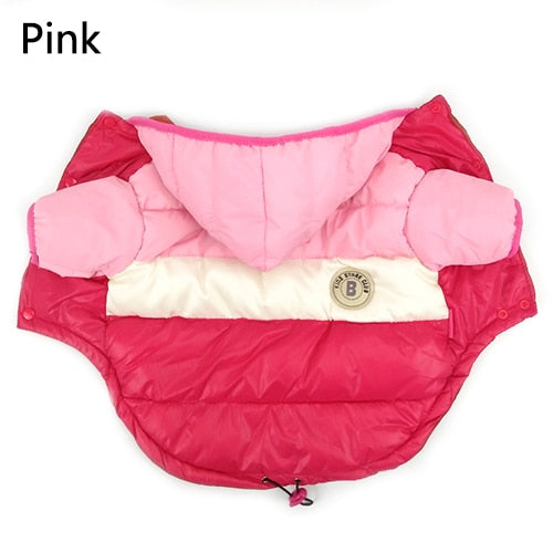 New Winter Pet Dog Clothes Warm Down Jacket Waterproof Coat Hoodies For French Bulldog Chihuahua Small Dogs Pets Clothing Puppy