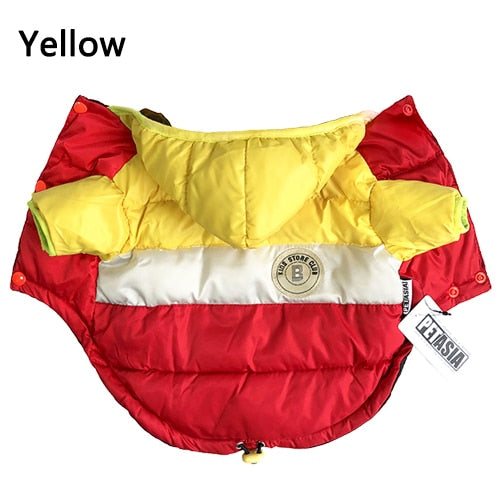 New Winter Pet Dog Clothes Warm Down Jacket Waterproof Coat Hoodies For French Bulldog Chihuahua Small Dogs Pets Clothing Puppy