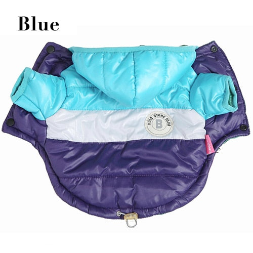 New Winter Pet Dog Clothes Warm Down Jacket Waterproof Coat Hoodies For French Bulldog Chihuahua Small Dogs Pets Clothing Puppy