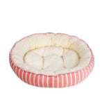 Dog Bed Warming Kennel Washable Pet Floppy Extra Comfy Plush Rim Cushion and Nonslip Bottom dog beds for large  small dogs House