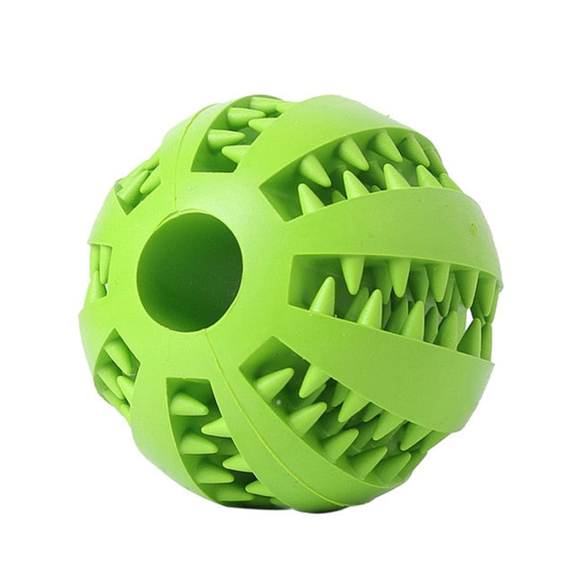 Pet Sof Pet Dog Toys Toy Funny Interactive Elasticity Ball Dog Chew Toy For Dog Tooth Clean Ball Of Food Extra-tough Rubber Ball