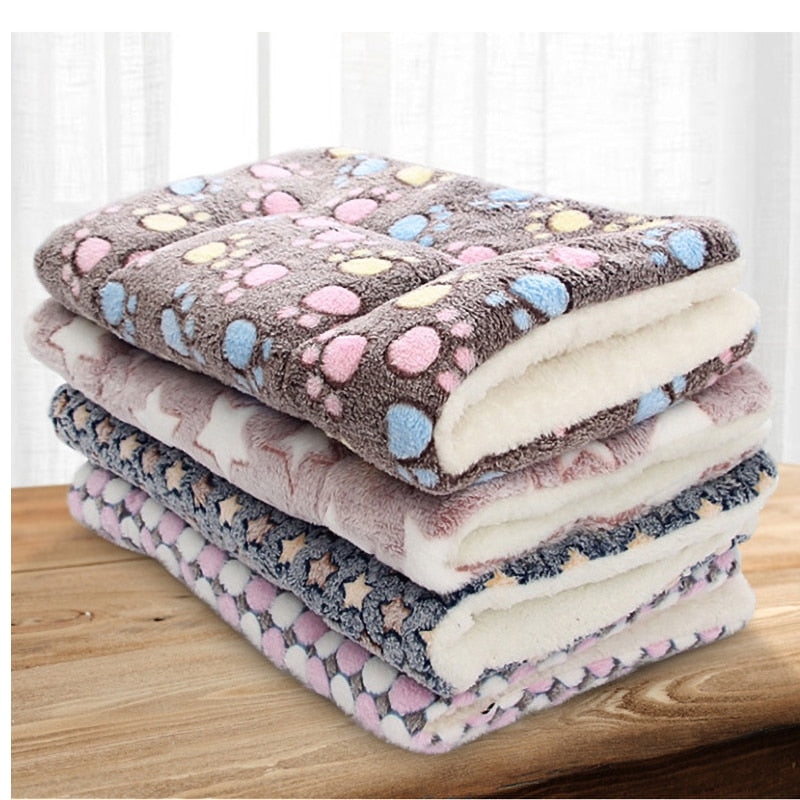 Super Soft Pet Bed Flannel Velvet Plus PP Cotton Dog Cat Cushion Deep Sleep Big Dog Kennel for Puppy Kitten Bed 6Sizes 8 colors