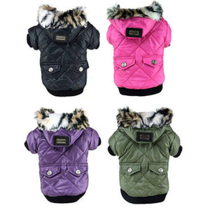 Winter Dogs Clothes Down Jacket French Bulldog Dog Coat Pet Costume Warm Outwear Clothing for Dogs New