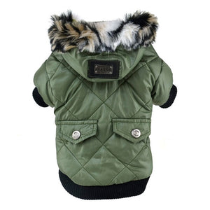 Winter Dogs Clothes Down Jacket French Bulldog Dog Coat Pet Costume Warm Outwear Clothing for Dogs New