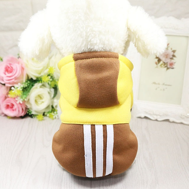 Dog Clothes Winter Soft Hoodie Chihuahua Clothes Warm Pet Dog Clothes Winter Dog Clothing for Small XS Chihuahua Yorkie Coat