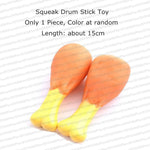 Rubber Squeak Toy for Dog Screaming Chicken Chew Bone Slipper Squeaky Ball Dog Toys Tooth Grinding & Training Pet Toy Supplies