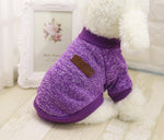 Dog Clothes For Small Dogs Soft Pet Dog Sweater Clothing For Dog Winter Chihuahua Clothes Classic Pet Outfit Ropa Perro 15S1