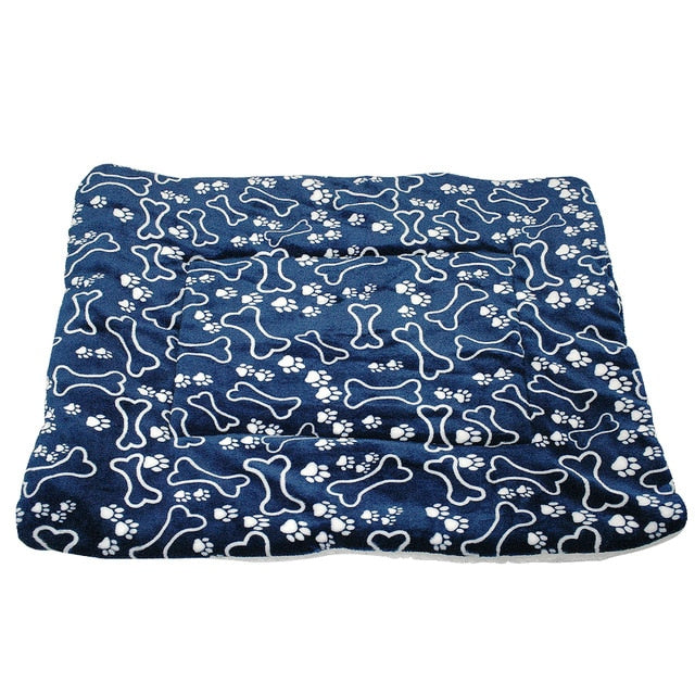 Winter Dog Bed Blanket Soft Fleece Pet Sleeping Bed Cover Mats Warm Sofa Cushion Mattress For Small Large Dogs Cats Cama Perro