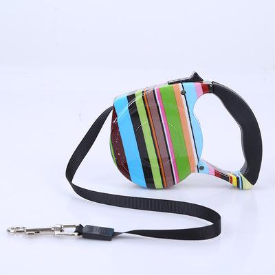 Pet Supplies Dog Collar Leash Automatic Retractable Leash Harness Puppy Patrol Rope Walking Cat Traction Small Medium Dog Leash