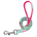 6 Colors Dog Leash Lead Nylon Printed Pet Puppy Walking Leash Mesh Padded Running Training Leashes Rope For Small Medium Dogs