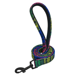 4ft Fashion Pattern Dog Leash Printed Nylon Pet Leash Rope For Small Medium Dogs Soft Pet Walking Leashes Chihuahua Pitbull